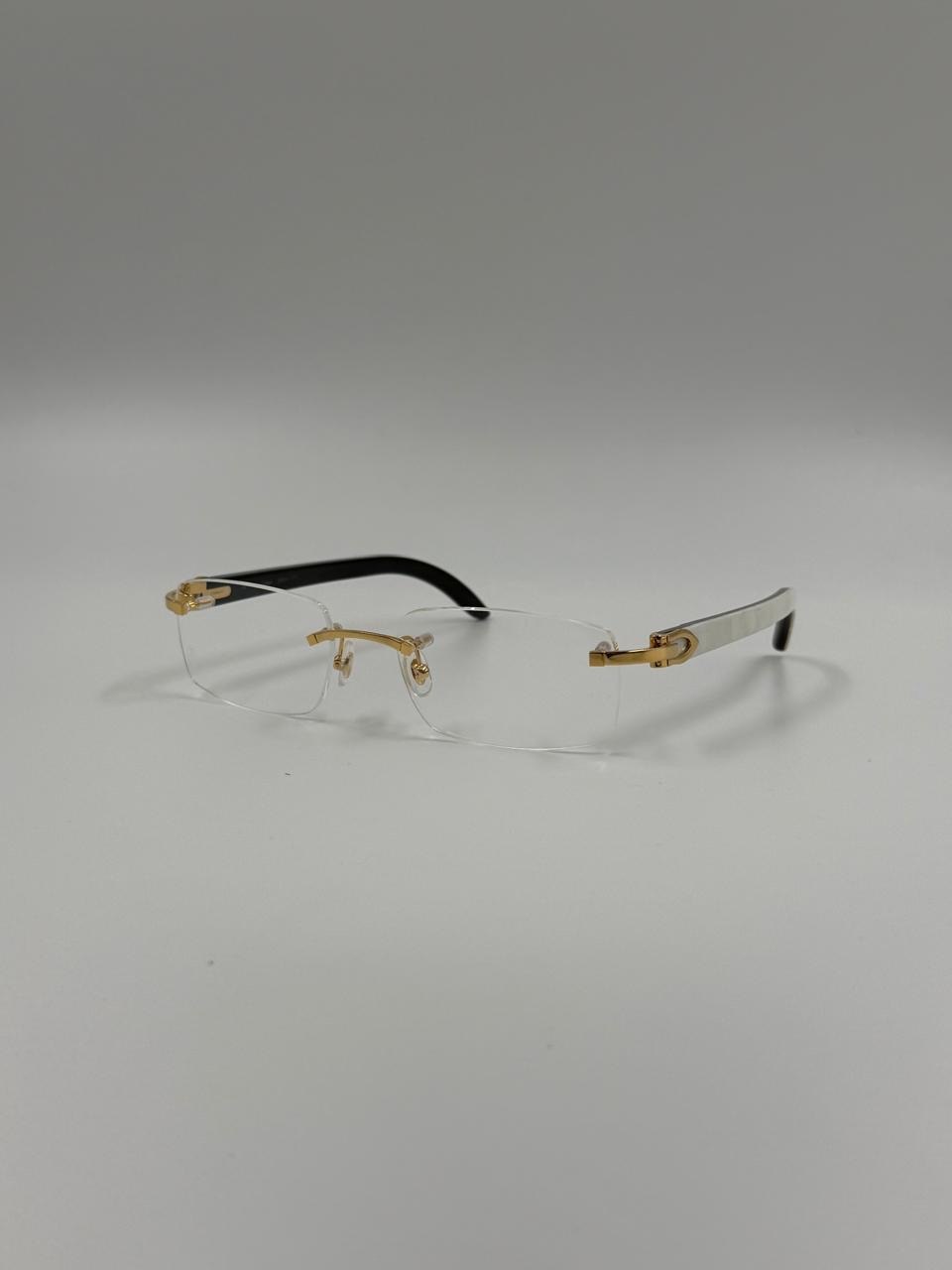 Close-up of a narrow eyewear arm