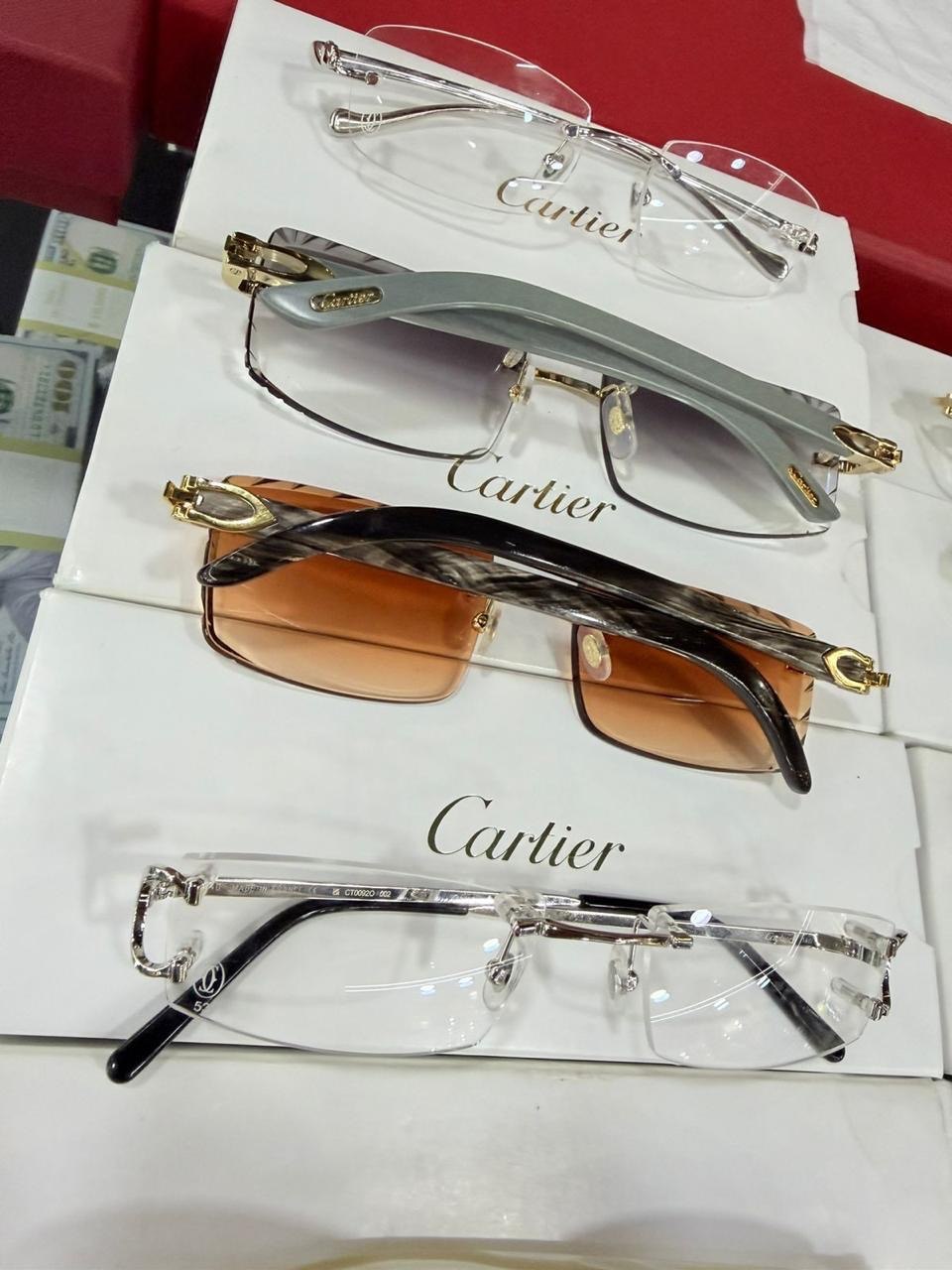 Assorted frames displayed together
